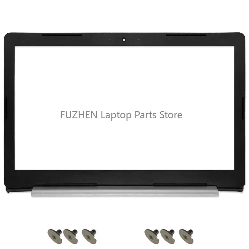 New For Inspiron 5570 5575 Laptop LCD Back Cover Front Bezel Upper Palmrest Bottom Base Case Keyboard Hinges silvery - Image 3