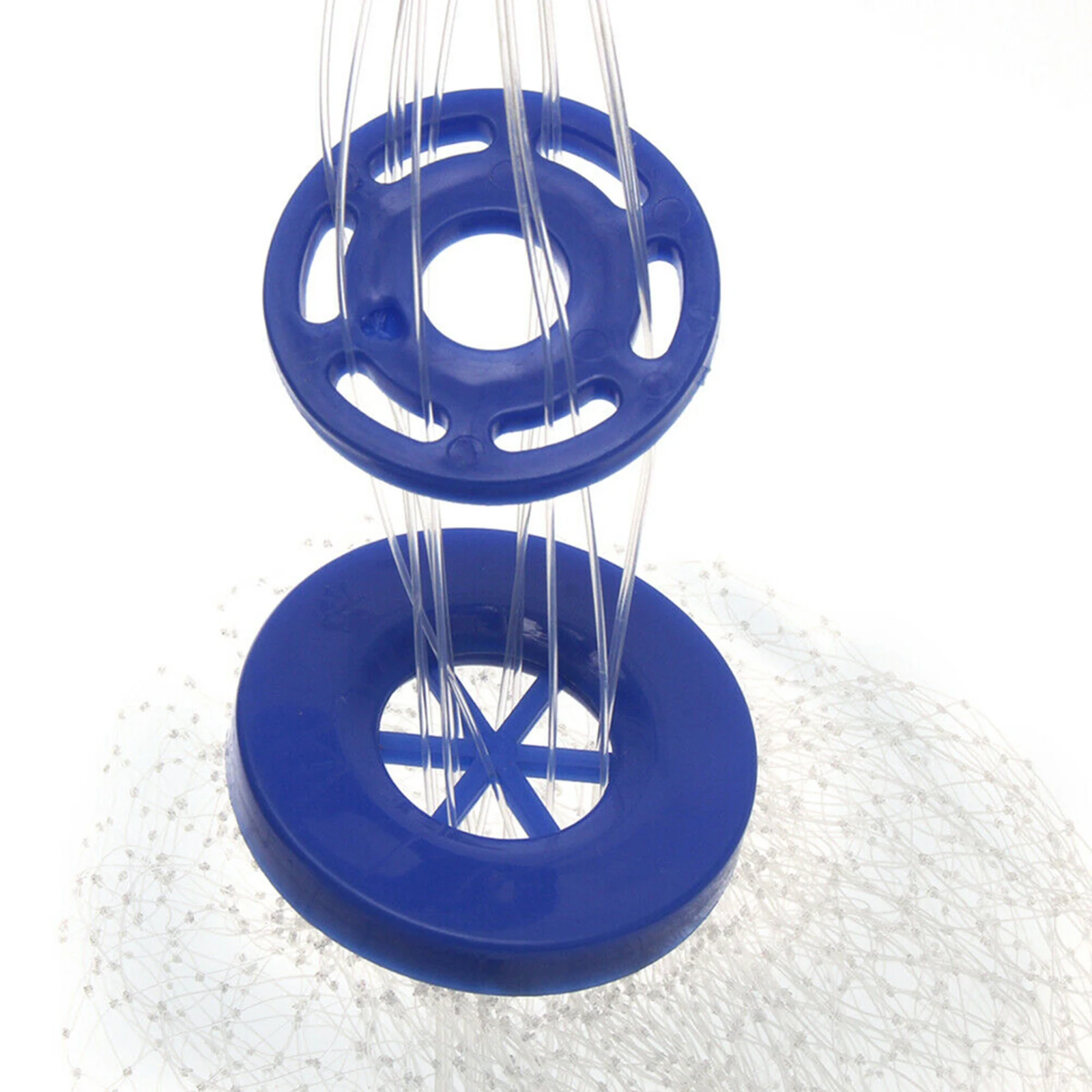 

Сеть-парашют для морской рыбалки, легко забрасываемая, из прочного нейлона/нейлоновой нити, с утяжелителем