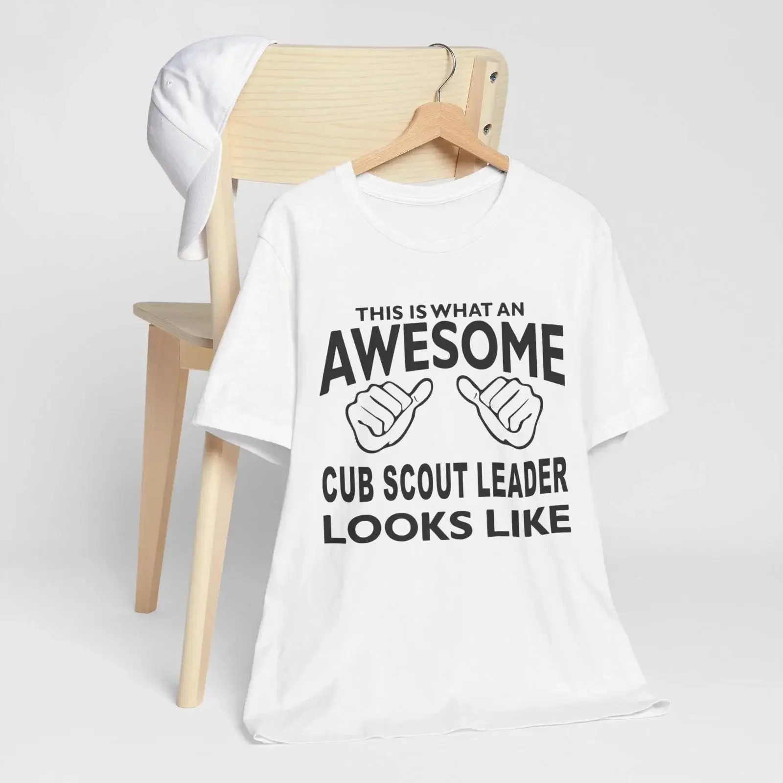 Cub Scout Leader T Shirt Scouting lustiges Geschenk vintage Washed streetwear Stylish Soft fashion Breathable Comfortable