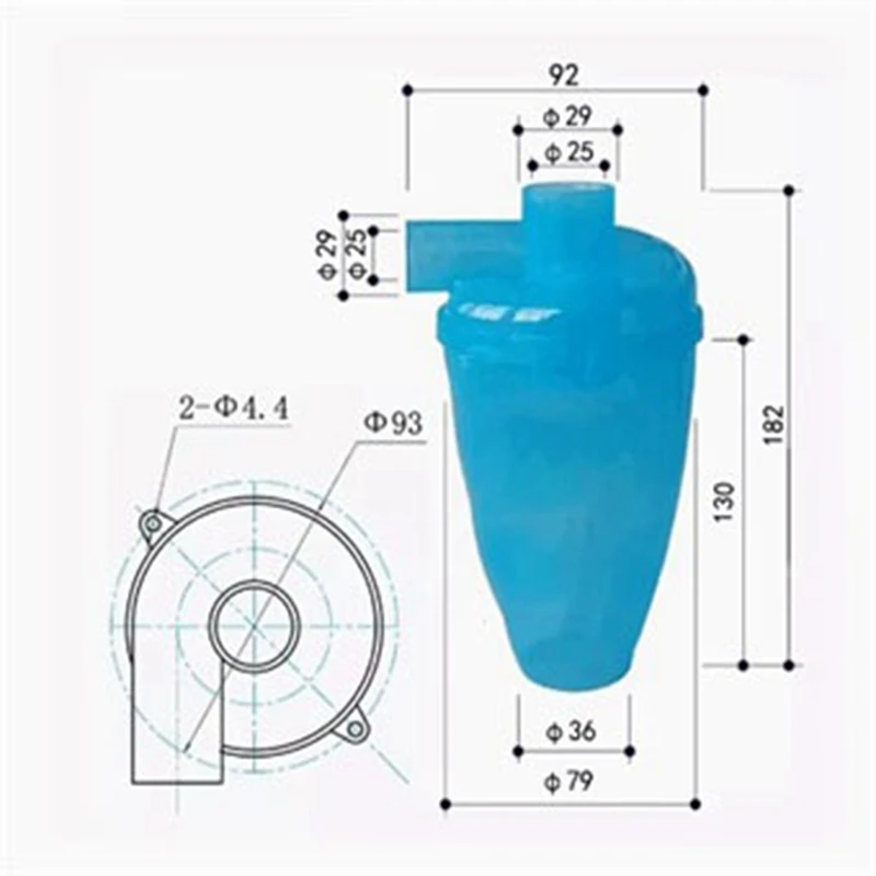 Mini Extractor Industrial pequeño, herramienta de carpintería, aspiradora, separación de filtro, hogar, bricolaje