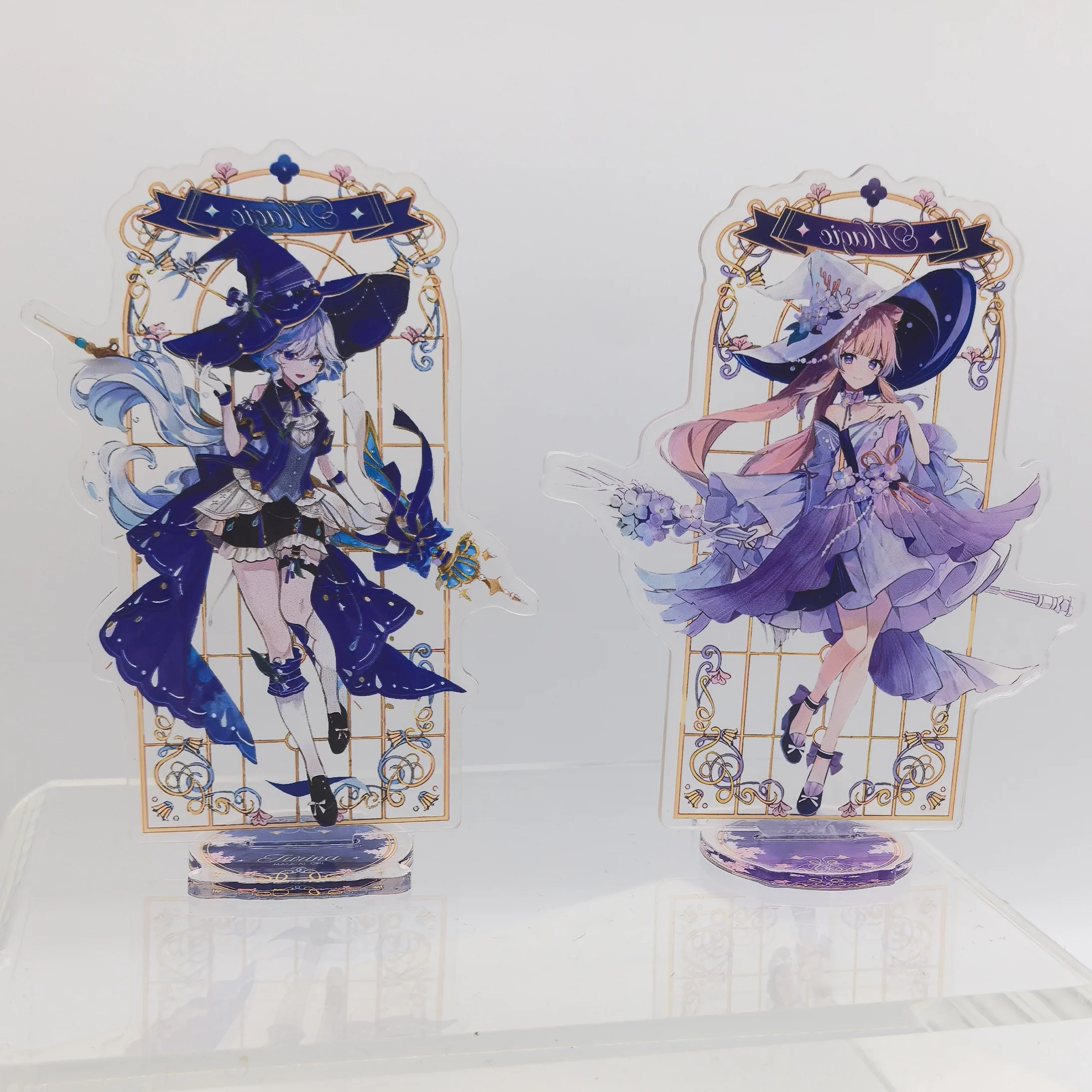 1PC Genshin Impact Tartaglia Furina Sandrone Cute Cartoon Standee Collectible Figurine Desktop Decor Gift for Boys Girls Anime I