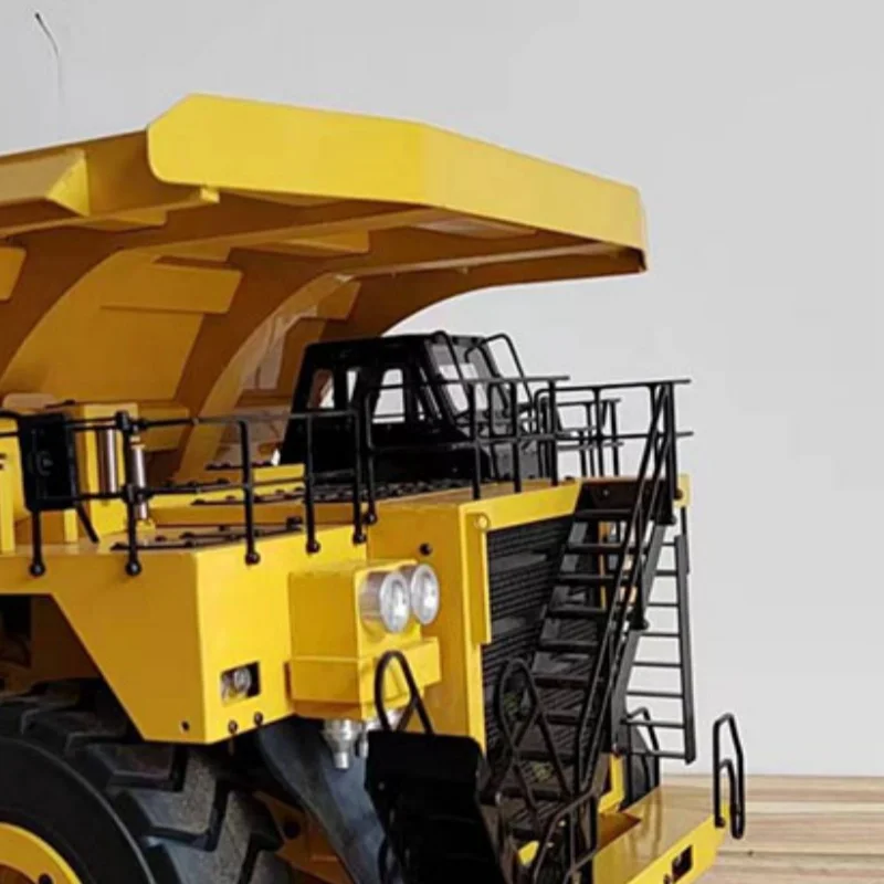 Camión de minería hidráulico de Metal RC 1/20, coche volquete 793D, luces de Radio I6X, modelo Toucan ensamblado pintado para adultos, Th20696-Smt8