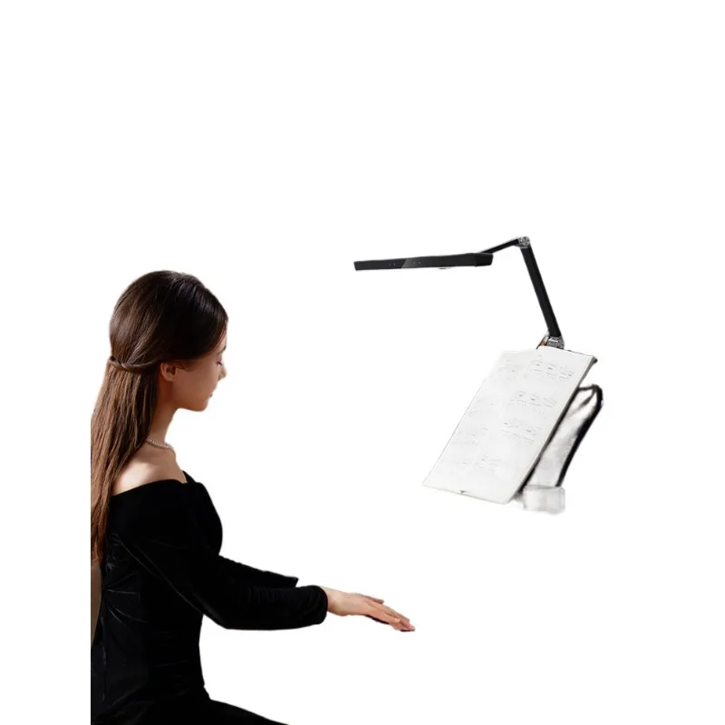 Grand piano lamp clip type adult, special music score for piano practice and performance, intelligent eye protection desk lamp