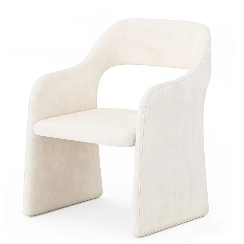Cream Wind Single Sofa Living Room Beauty Salon Sales Office Negotiate One Table Four Chairs Combination Sitting Area Sofa Chair