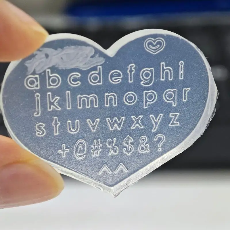 1/3PCS Art Decoration Universal English Letter Design Nail Silicone Mold Earring Necklace 3D Resin Mold DIY Tools