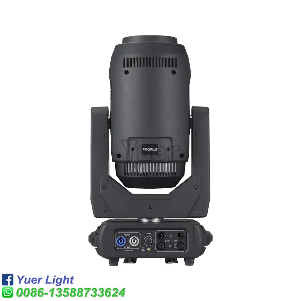 Professional 350w Led Moving Head Profile Beam Zoom Spot Stage Lighting Dj Concert Rotating Gobo Wheel Party Industry Lights