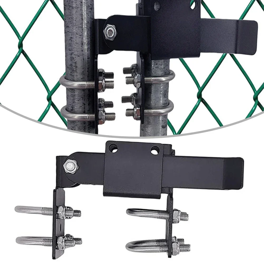 

Chain Link Double Gate Latch For 1-3/8" Frame Min Distance Among Two Door 2.6in For Home Hotel Security For Household Hardware