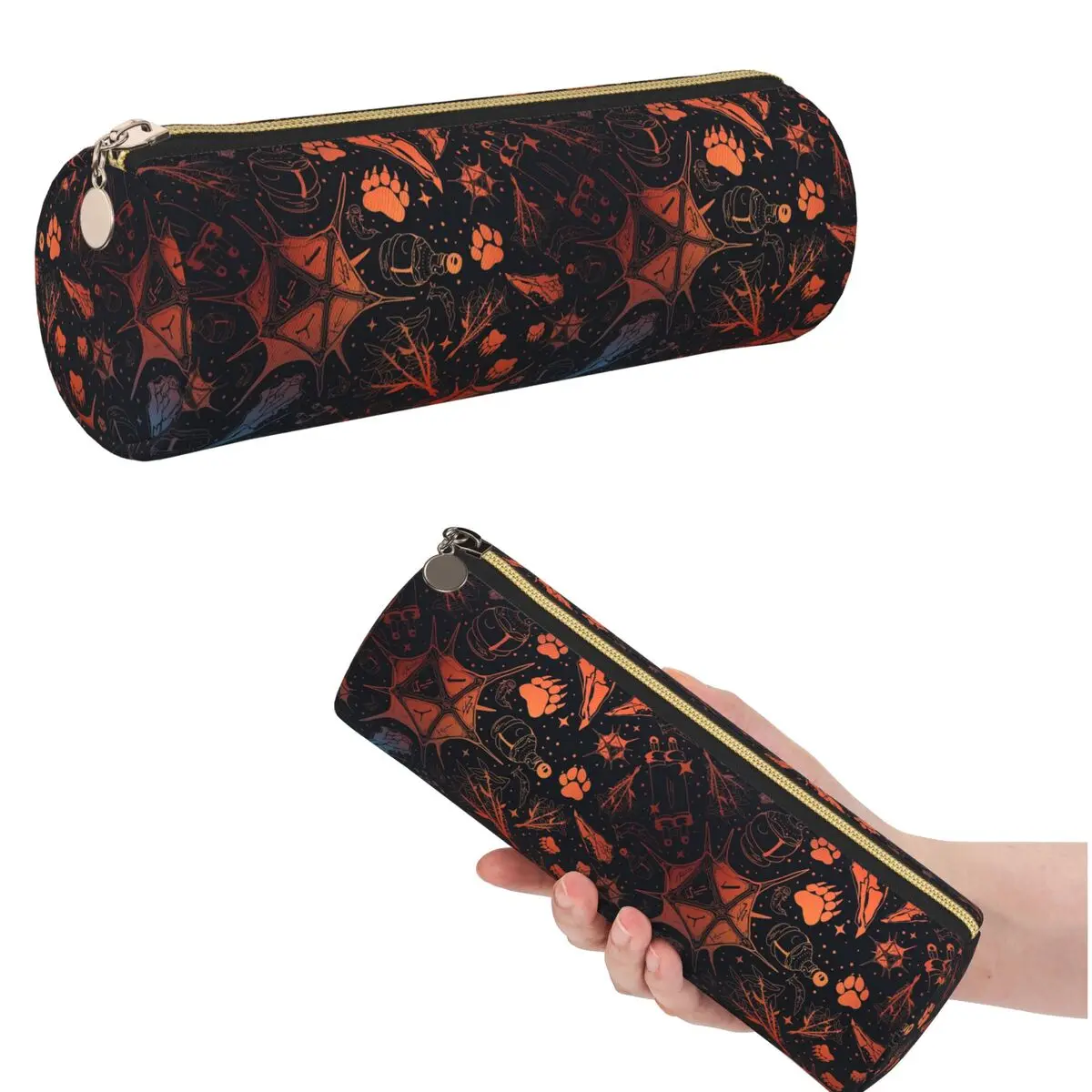 

BG3 Pattern Astarion Shadowheart Druid Potion Pencil Case for Boy Girl School Cylinder Pen Box Pencil Bag Pencil Pouch