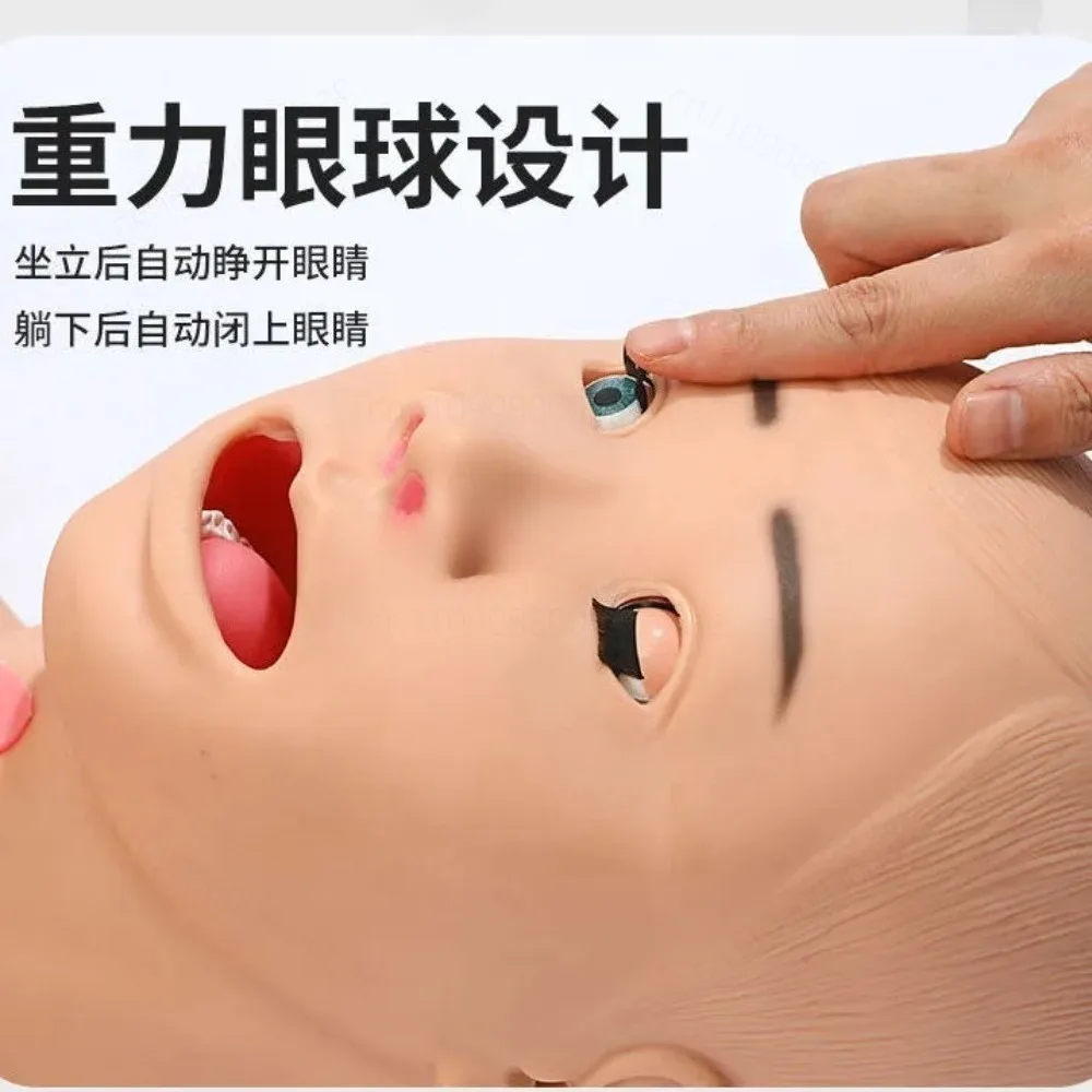 Multifunctional Male Female Nursing Training Manikin Full Body Patient Care Simulator Medical Teaching Dummy