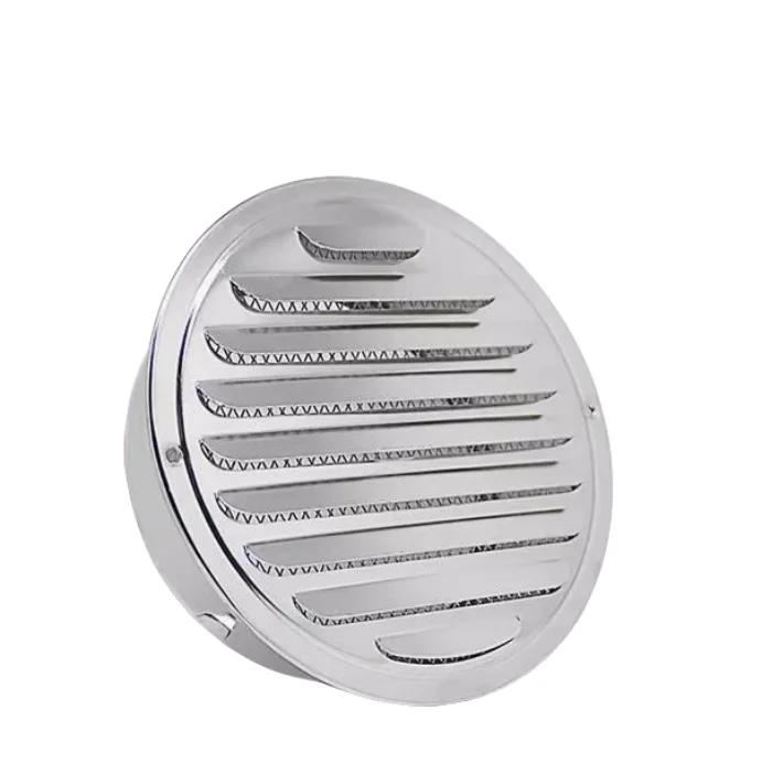 

Stainless Steel Exterior Wall Air Vent Grille Round Ducting Ventilation Grilles 70/80/100/120/150/160/180/200mm Air Vent