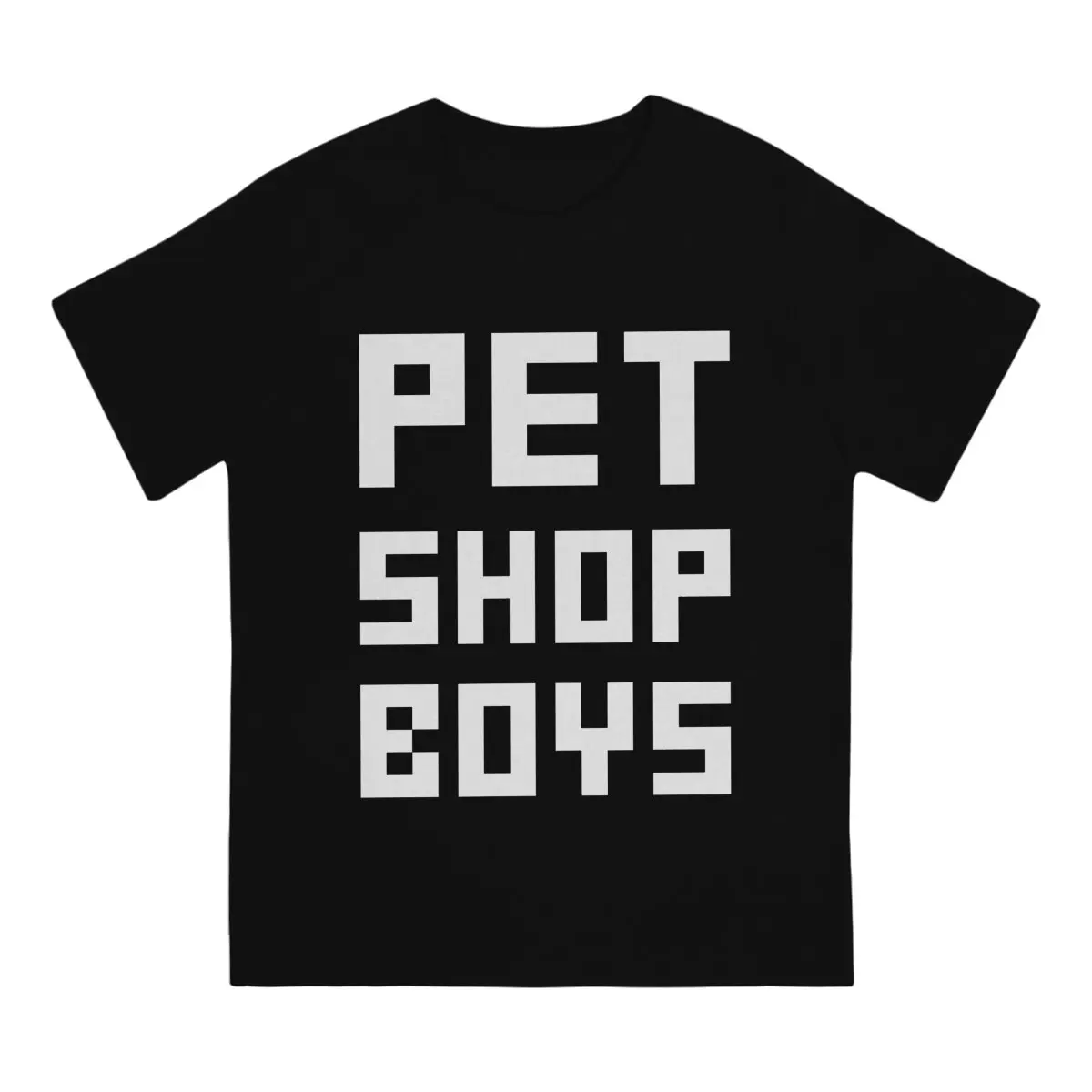 Casual New Mens T-Shirt Men Crewneck T Shirts Pet Shop Boys Short Sleeve Tee Shirt Printed Clothing