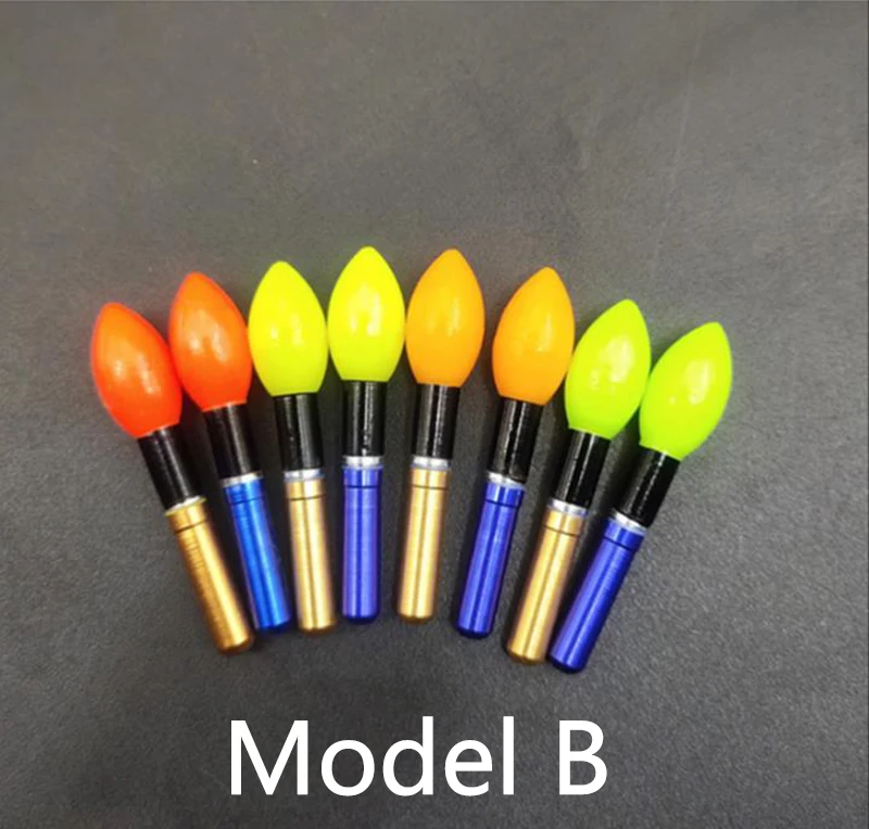 5pcs/lot Light Stick With 2 Rechargeable CR322 Battery And 1 Charger Lightstick Glowing Sticks Luminous Float Night Fishing B442 view 5