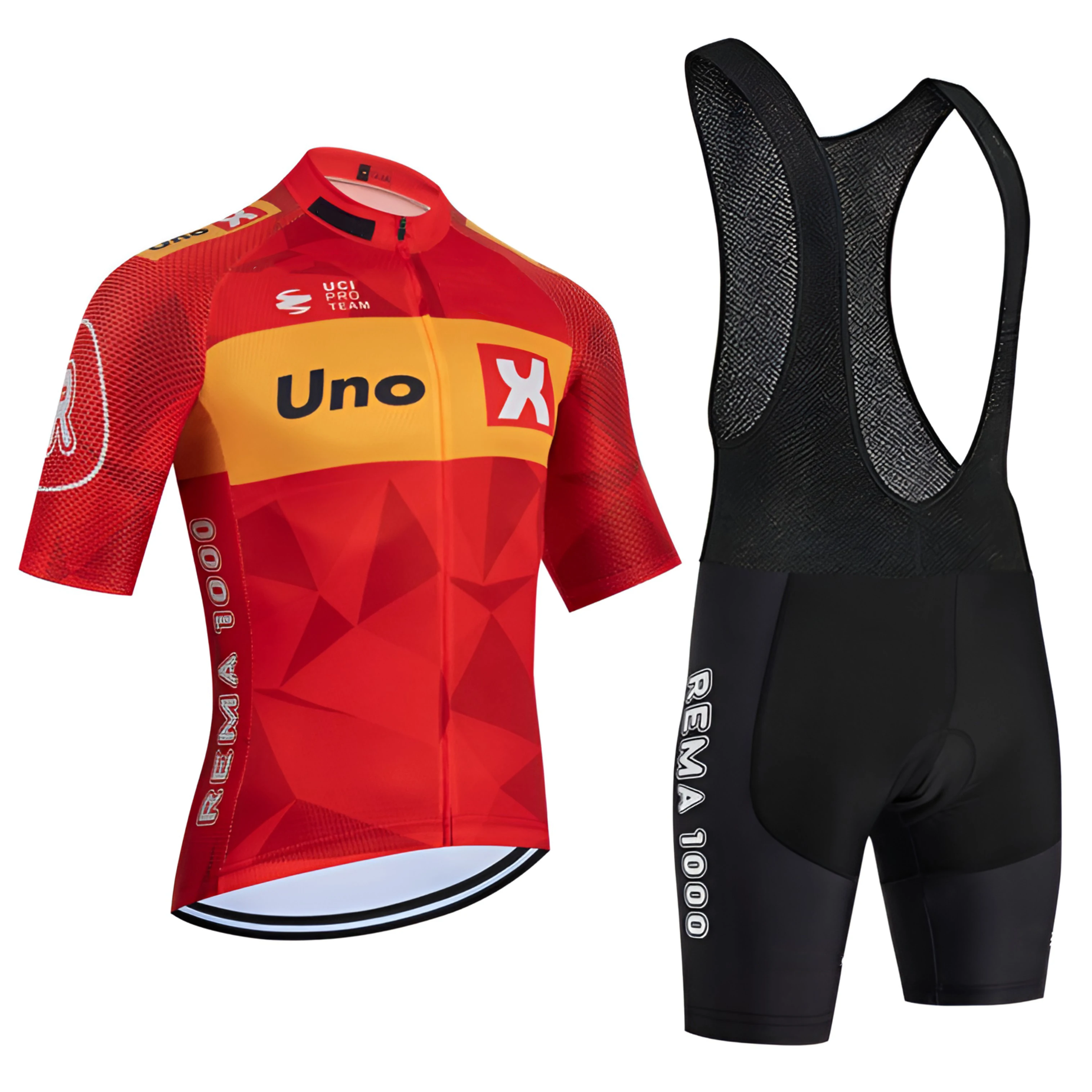 

Uno Men's Cycling Jersey Man Bicycle Clothing Cycle Wear Sports Bicycles Men's Sportswear Set Bycicle Mens Cycling Clothes Mtb