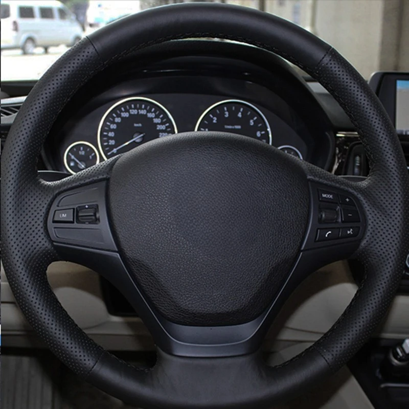 

Черный мягкий чехол из натуральной кожи для BMW F20 F21 F22 F23 118i 120i 125i 120d 218i 228i 420i 430i 435i