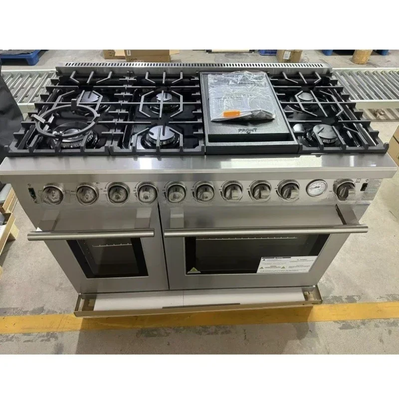 48-Inch household stainless steel freestanding oven cooker