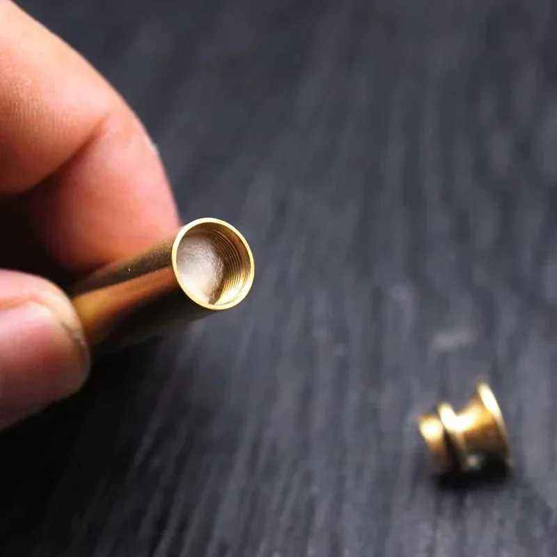 High Quality Vintage Automatic Machinery Creative Brass Trench Kerosene Gasoline Lighter Funny Unusual Gift With box