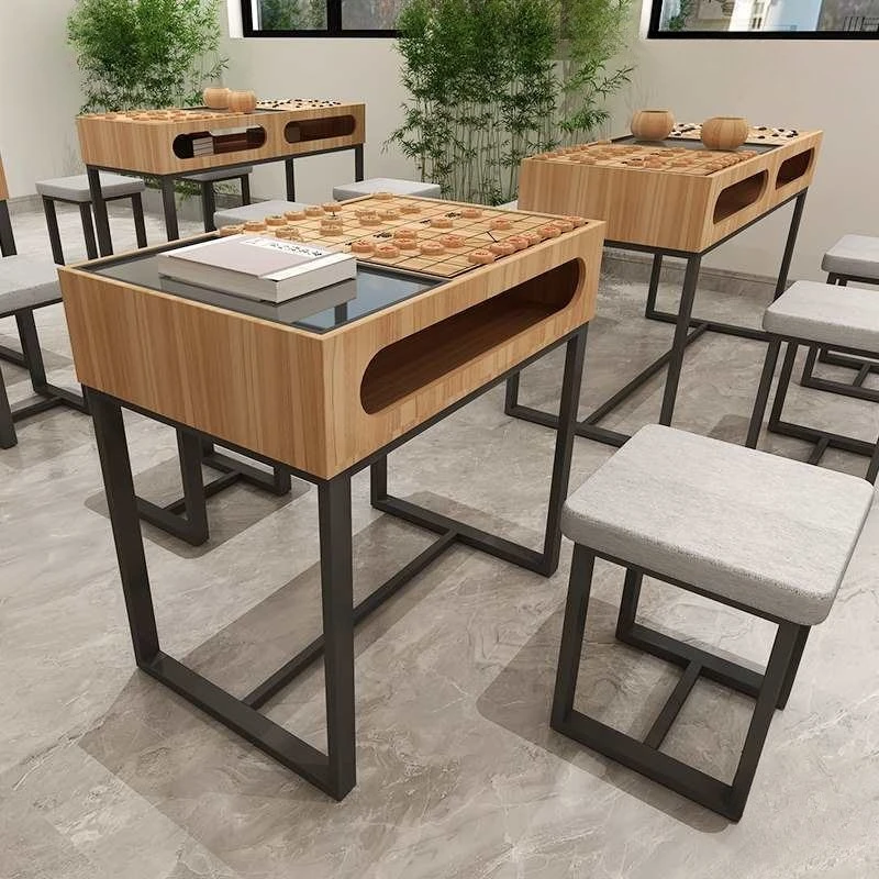 Go Table and Chair Combination Chess Table Dual-purpose Chessboard Table Multi-functional Chess Training