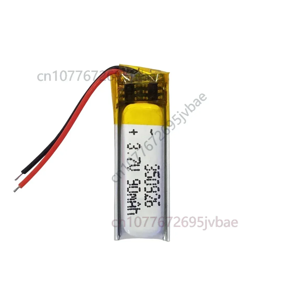 Replacement 350926 400mAh Battery for Bluetooth Earphones Voice Recorder, Compatible with 350826 350925 351025
