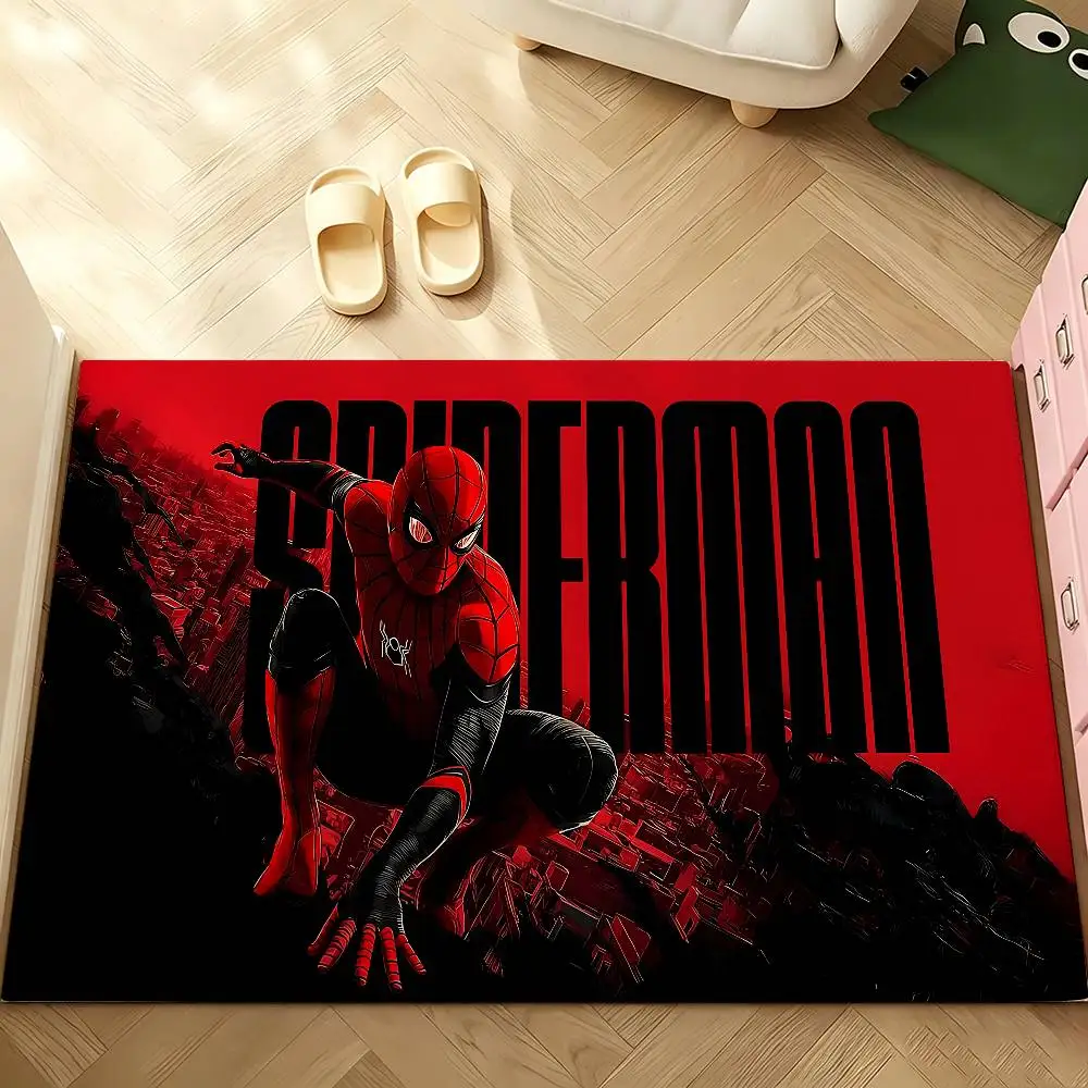 Cool-S-spider-M-manS Carpet Bathroom Anti-slip Mat Door Mat Home Decoration Mat Entrance Door Mat Scratch-resistant Door Mat