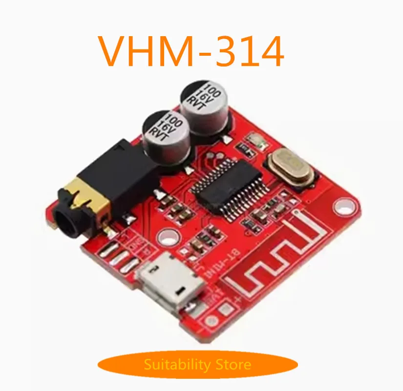 5pcs new VHM-314 314  Bluetooth decoding board MP3 lossless car speaker amplifier modification Bluetooth 4.1/5.0 circuit board