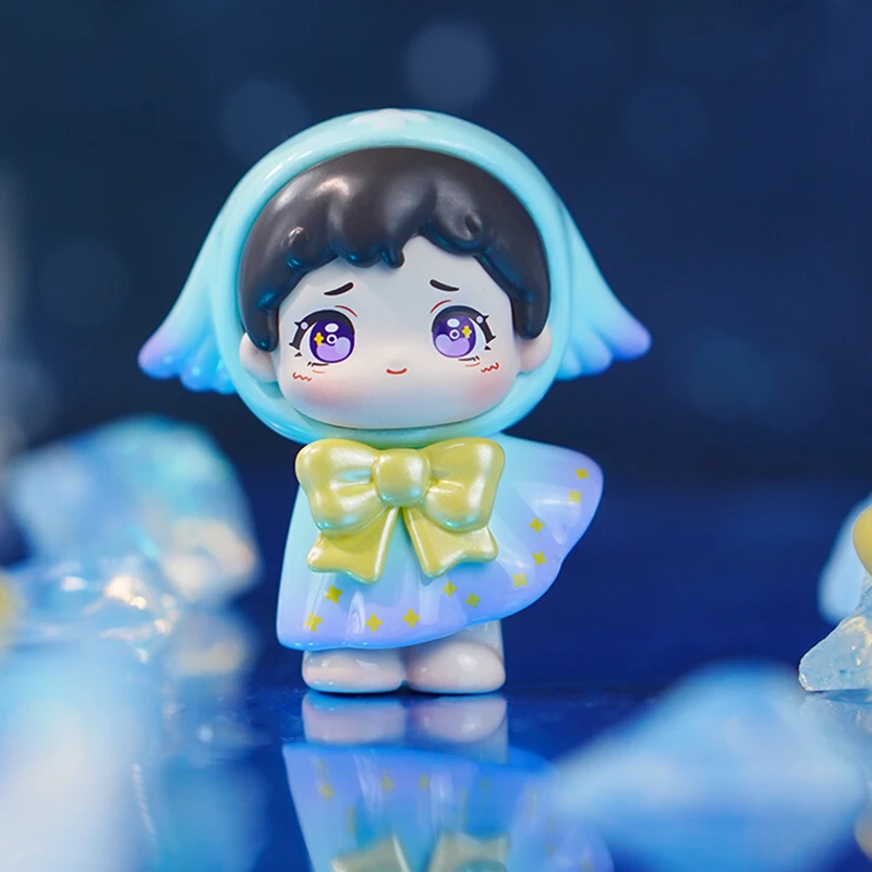 

Новинка в наличии, мини-путешествие через другой мир, серия, милая зернистая глухая коробка, орнамент, кавайный подарок на день рождения, украшение, прекрасный подарок