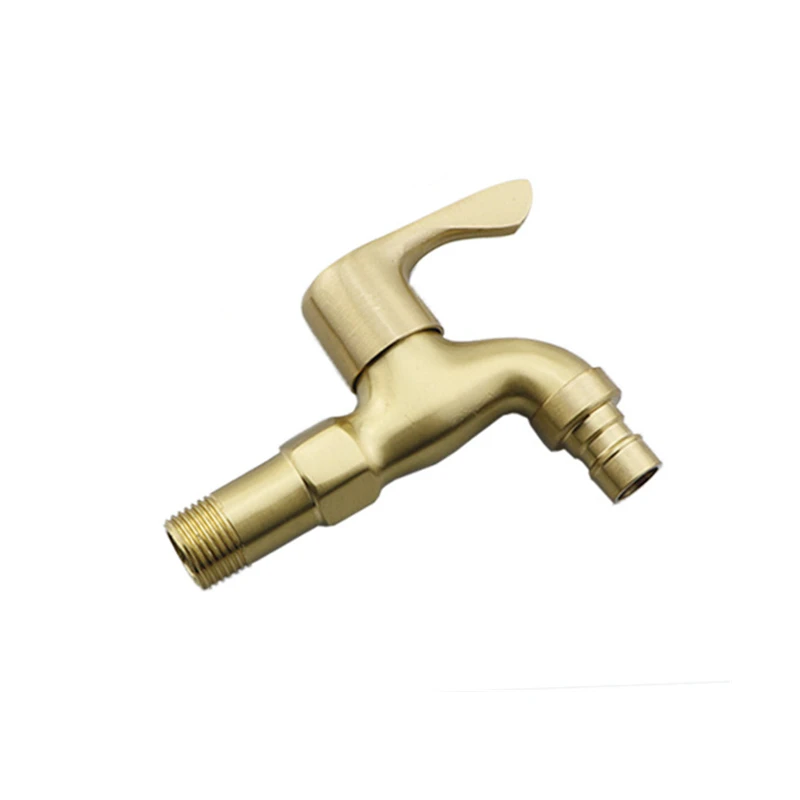 1PC Brass Outside Tap Washing Machine faucet Toilet Bibcocks Decorative Outdoor Garden Faucet 1/2' or 3/4'