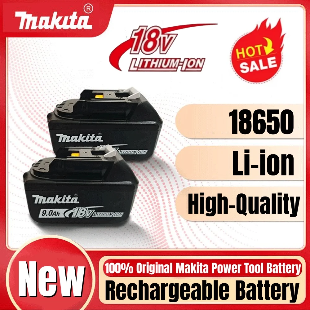 

Lithium-ion 18V 3.0/5.0/6.0/9.0Ah Makita Rechargeable Battery Charger and DGA404 DTD173 TWO04G DTW700 High-Quality Power Tool