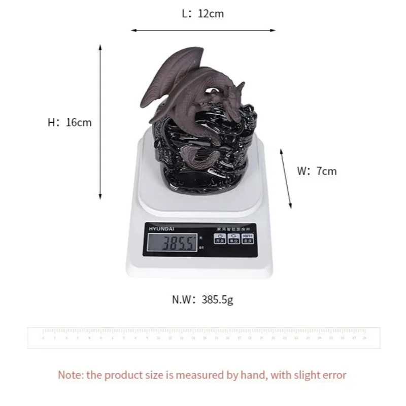Incense Burner Incense Ceramic Waterfall Backflow Dragon Pterosaur Stick Holder