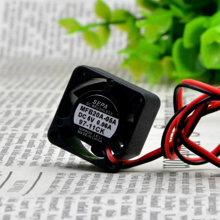 

Japan SEPA 2010 5V 0.06a MFB20A-05A 2cm Notebook Miniature Cooling Equipment Fan