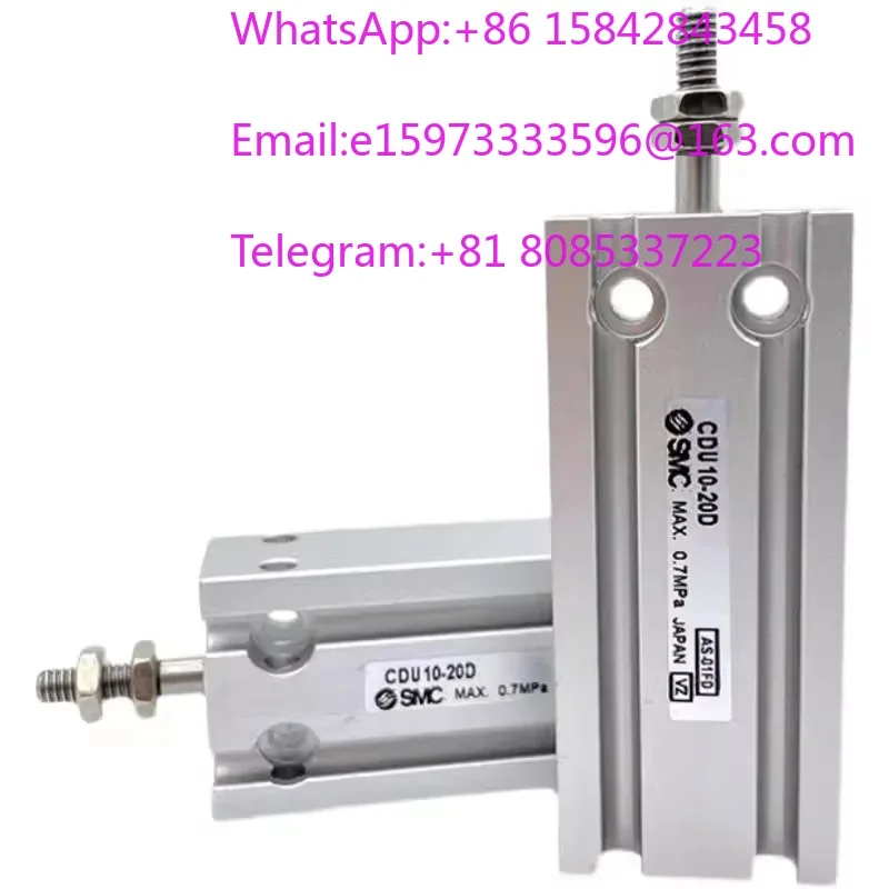 CU/CDU6/10/16/20/25/32-5-10-15-35-50-100D Free Mount Lock Pneumatic Cylinder Pin