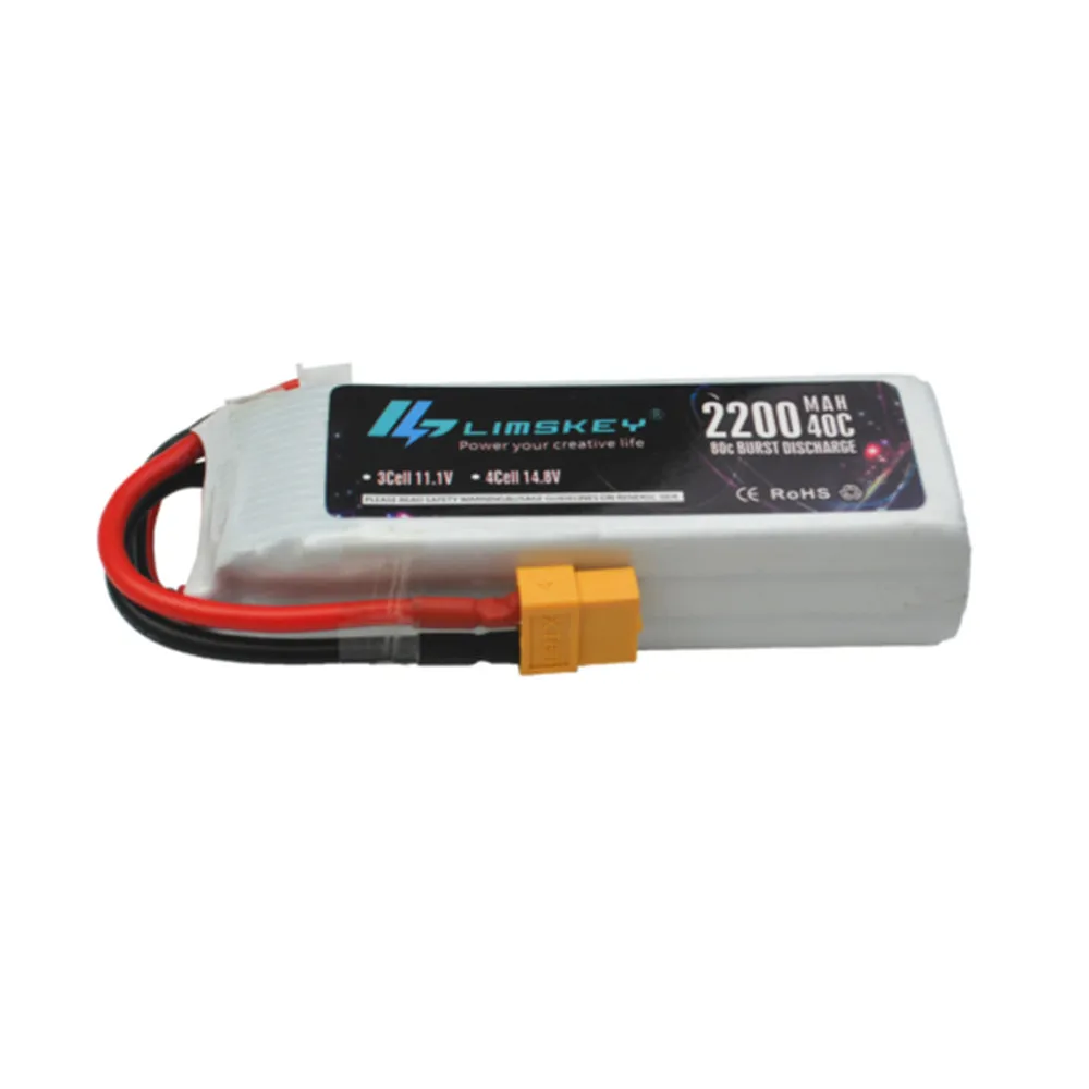 7.4v 11.1v 14.8v LiPo Battery For RC Toys Car Boats Drone Airplane Helicopter Parts 2200mAh 2s 3s 4s Battery XT60/JST/T Plug