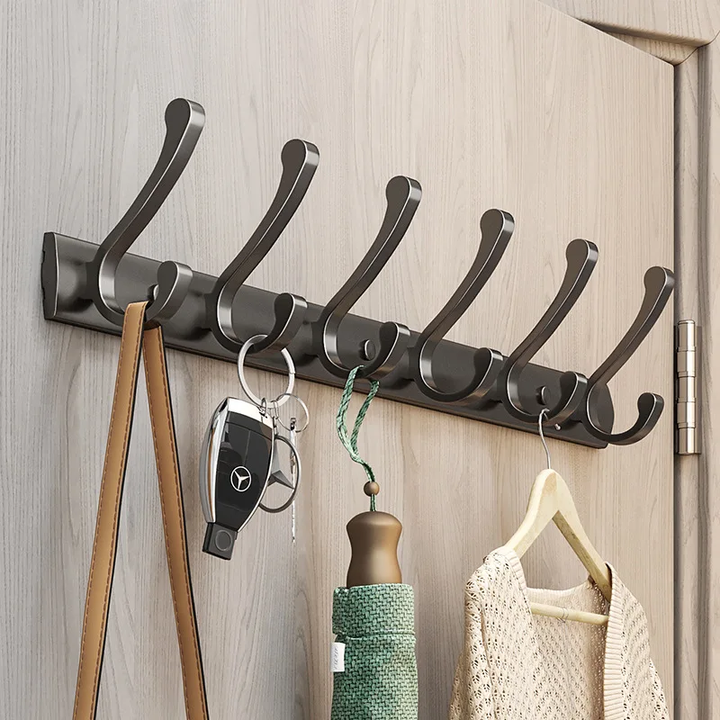 

Entryway Hooks Behind The Door Hangers Wall Hanging Clothes Hooks No Punch Entry Door Coat Hangers