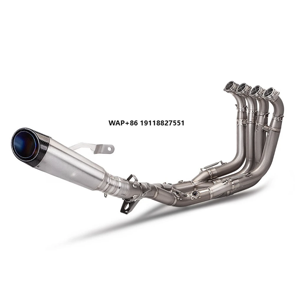 

Motorcycle Exhaust System 60MM Titanium Alloy Header Pipe Fit S1000XR S1000XR Full exhaust system 2020-2026
