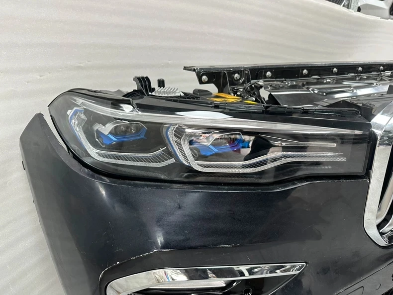 Suitable the for   X7 G07: Front Bumper Assembly, Grille, Radiator Frame, Cooling System, and Headlights