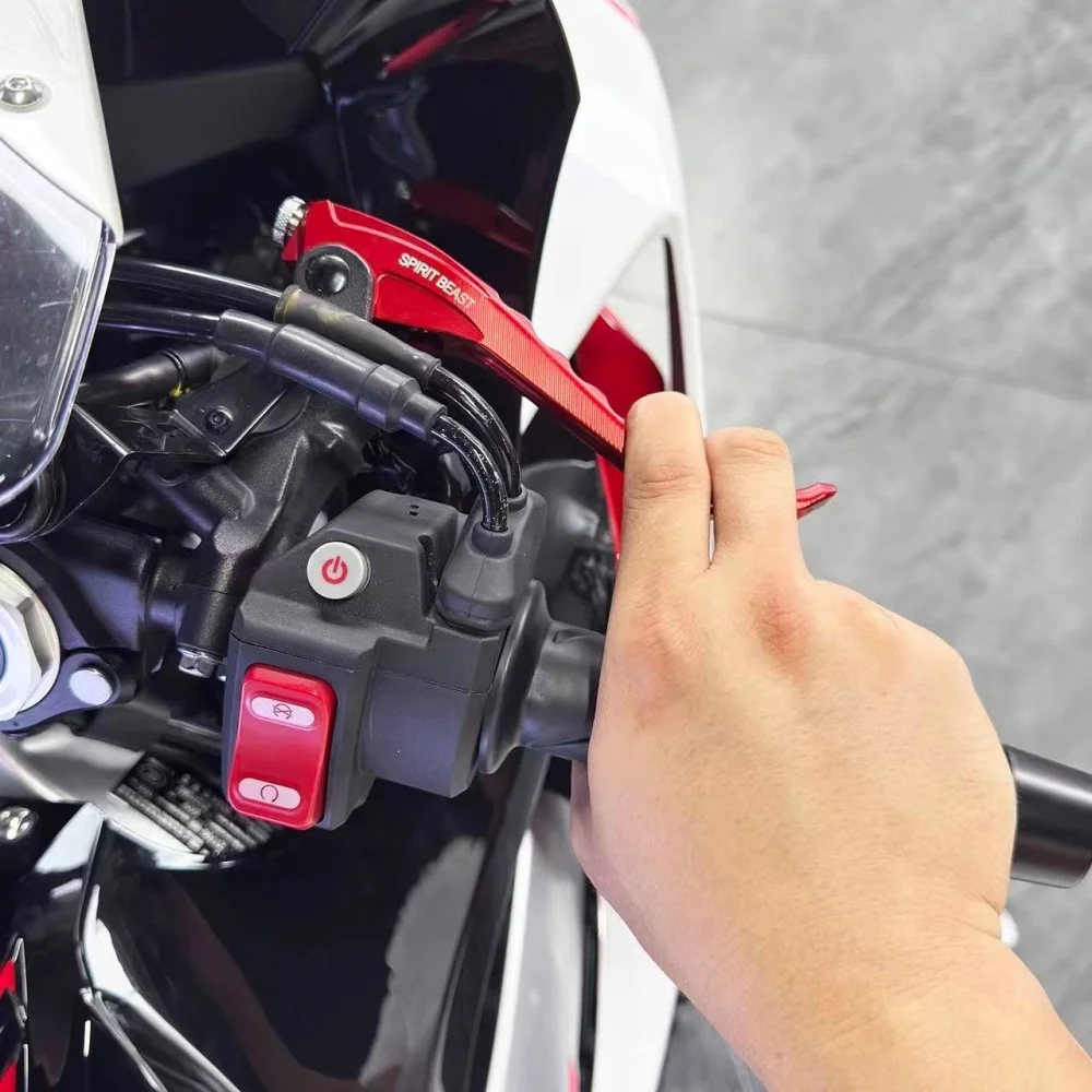 For the ZONTES 703F, we offer two-finger handlebar short horn disc brake handlebar left and right brake handle accessories.
