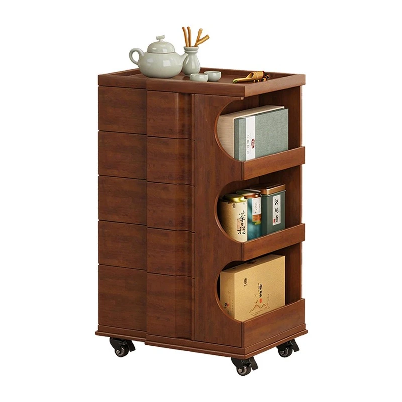 

Living room removable sofa side cabinet dining room organ storage tea side cabinet