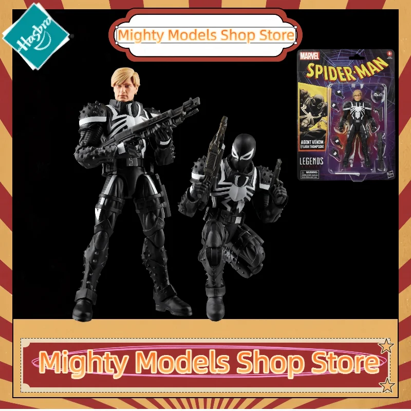 

В наличии: Коллекционные подвижные фигурки Hasbro Marvel Legends Agent Venom Spider-Man, 6 дюймов, серия 6, аниме, мультфильм