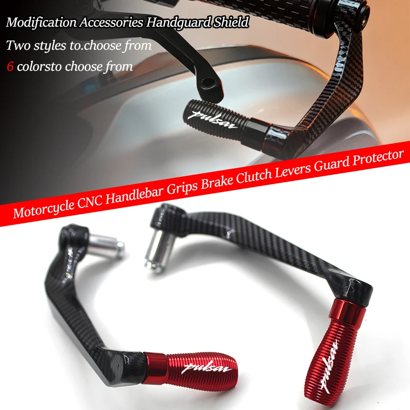Accesorios para motocicleta, empuñaduras de manillar CNC, palancas de freno y embrague, protector para Bajaj Pulsar 200 NS/200 RS/200 AS