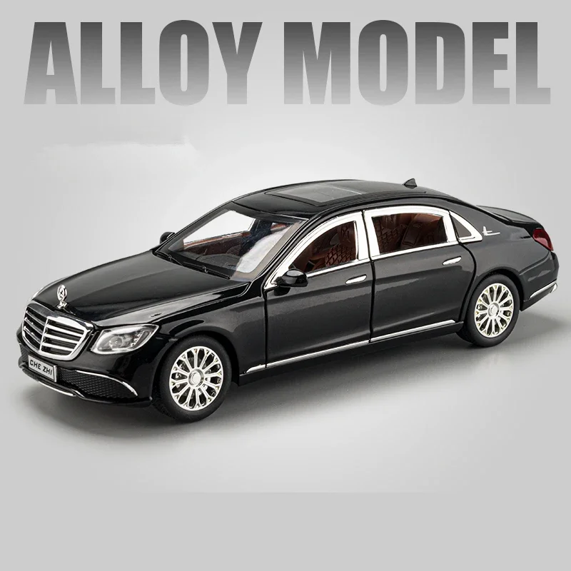 1:24 E-Class E300L Alloy Car Model Diecasts Metal Toy Vehicles Car Model High Simulation Sound Light Collection Gifts