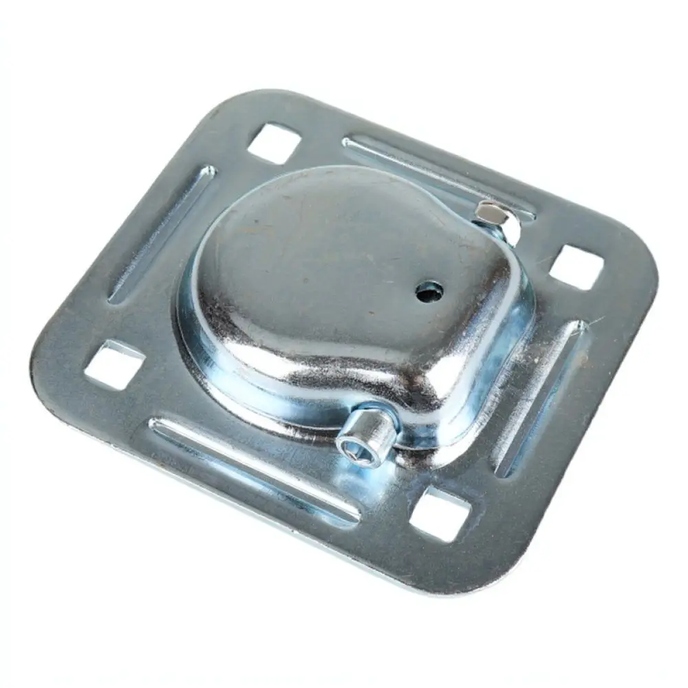 Flush Mount Tie Down Anchor For CVP Trailer Cargo Lashing Hook Heavy Duty Steel Spring Return Floor Hook For Pickup Truck