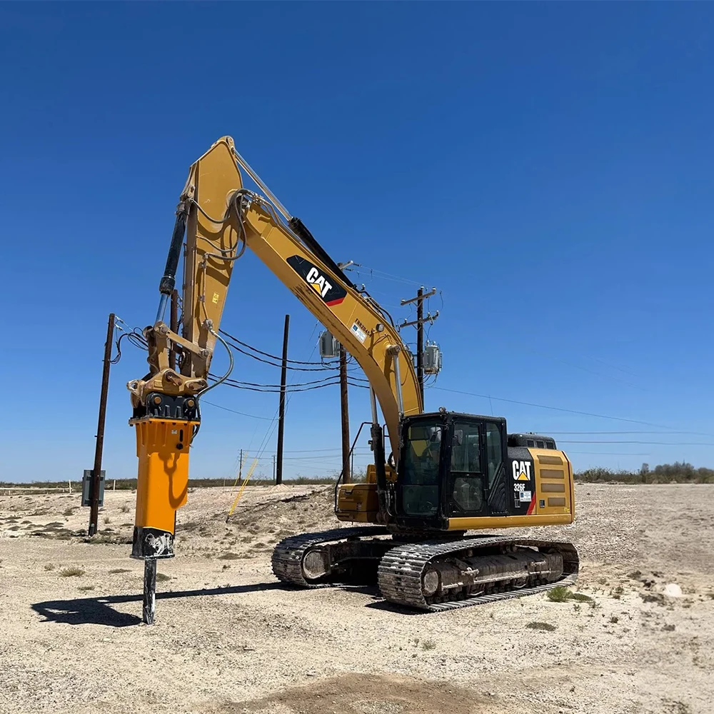 Martello idraulico coreano SB70 con scalpello da 135 mm SB81 Martello idraulico da 140 mm per escavatori PC200 320D da 18-26 tonnellate Interruttore da roccia KB2000