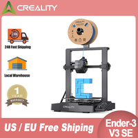 Creality Ender-3 V3 SE 3D Printer Worry-free Auto Leveling Sprite Extruder Dual Z-axis PC Spring Steel 250mm/s Fast Printing