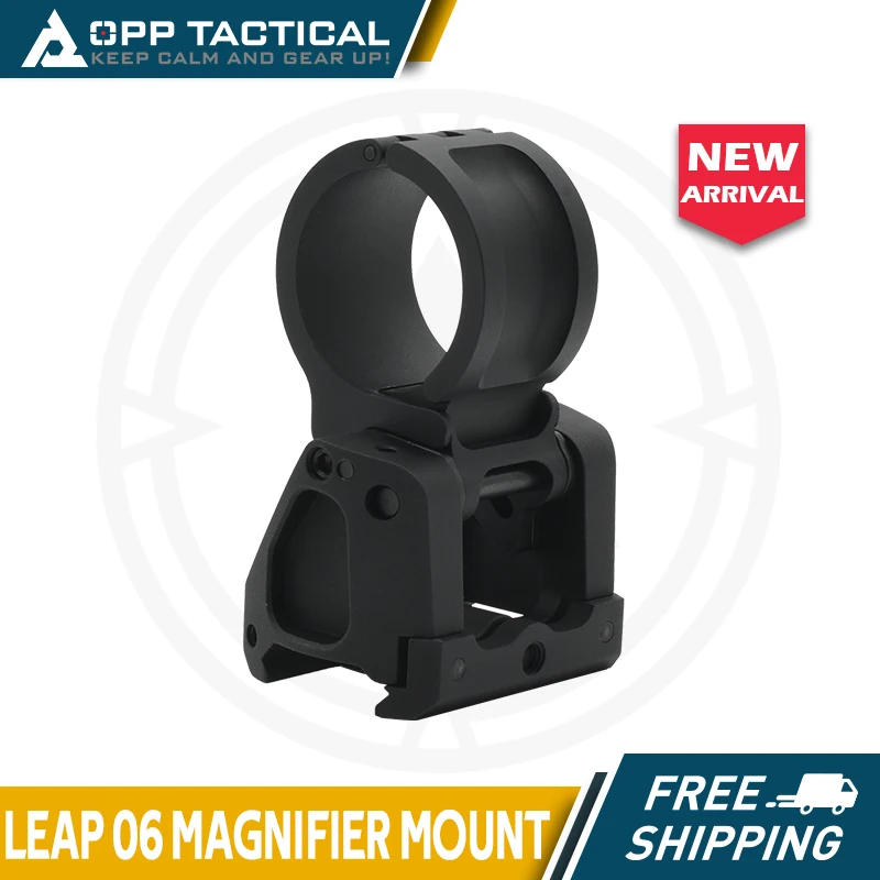 

LEAP06 1.93 inch State of the art Flip to Side Magnifier Quick-Detach Magnifier Mount for Hunting Tactical Airsoft