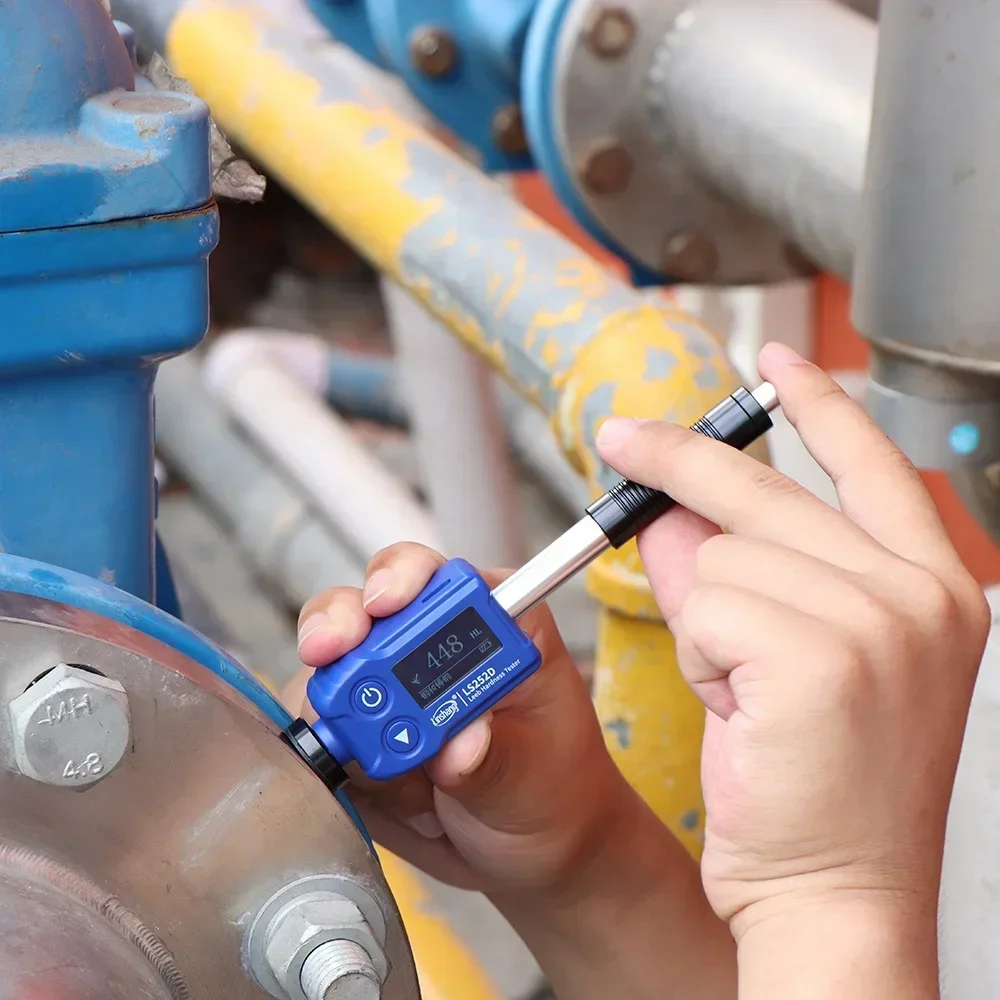

Digital Portable Leeb Hardness Tester Metal Measurement Equipment Durometer Gauge for Aluminum Alloy Steel LS252D