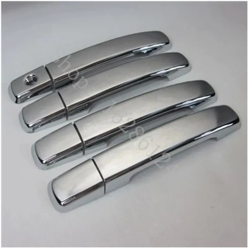 for Nissan Qashqai J10 Sentra Altima Quest Maxima Frontier 2005-2008 Chrome Door Handle Bowl Trim Door Handle Cover Car styling