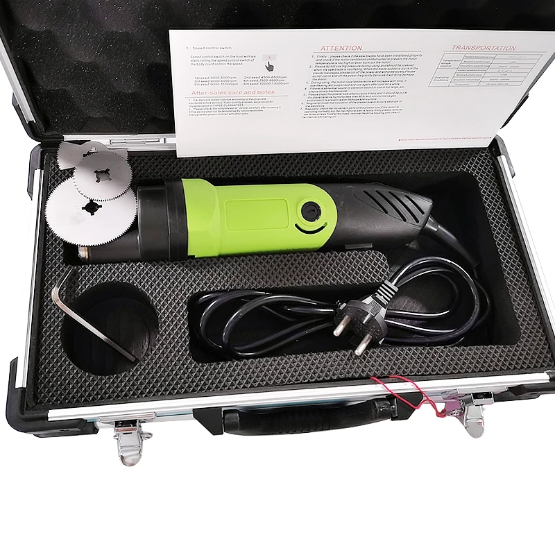 Molde Médico Verde Viu Gesso Ortopédico do Cortador do Molde Viu o ce 110v 220v o