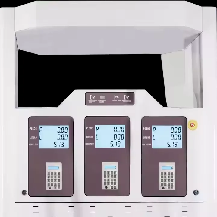 High Quality Bluesky RT-WC366 Self Service Fuel Pump 6 Nozzles 5-55 L/min Flow Range 0.30% Accuracy Petrol Dispenser