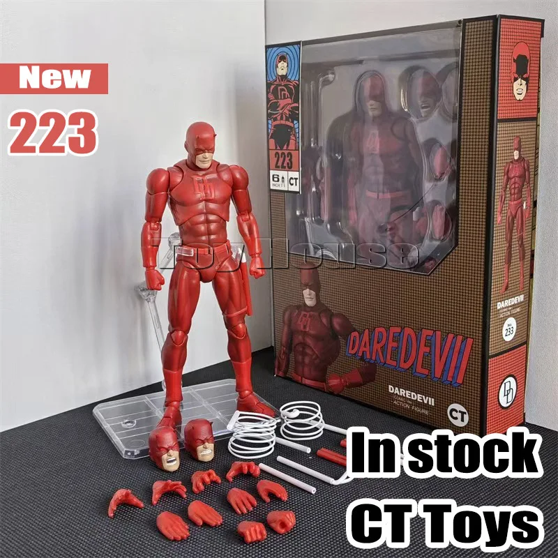 Ct Toys Mafex 223 Daredevil Figur Comic Version Shf Anime Action Figur Figur Statue Modell Individuelles Spielzeug Für Jungen Weihnachten Geschenke