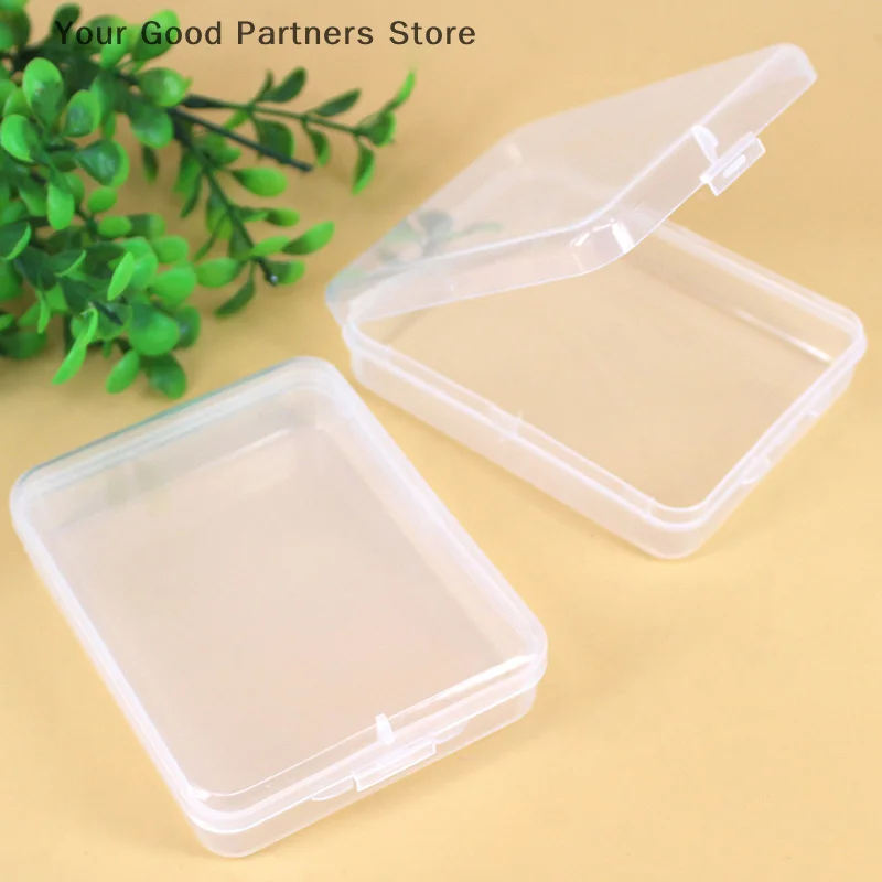 透明なプラスチック製の収納ボックス,小さなカード収納ボックス,デスクオーガナイザー,分類ボックス,文房具