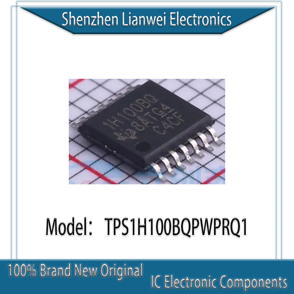 

100% New Original 1H100BQ TPS1H100BQPWPRQ1 TPS1H100BQ IC Chipset HTSSOP-14
